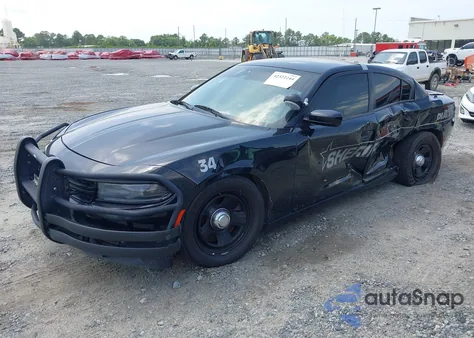 2021 Dodge Charger Police Rwd z USA, uszkodzony, nr VIN 2C3CDXAT7MH523170